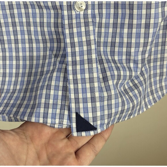 Men’s UNTUCKit Button Down Shirt / Long Sleeve / Plaid / Size Medium - Picture 3 of 5